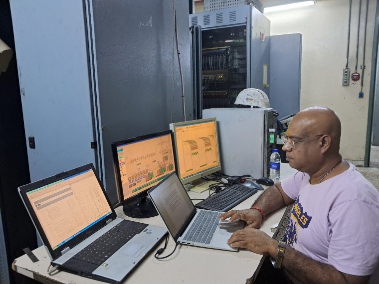 Our Team Working For LISCO WIRE Rod Mill Modernization Project